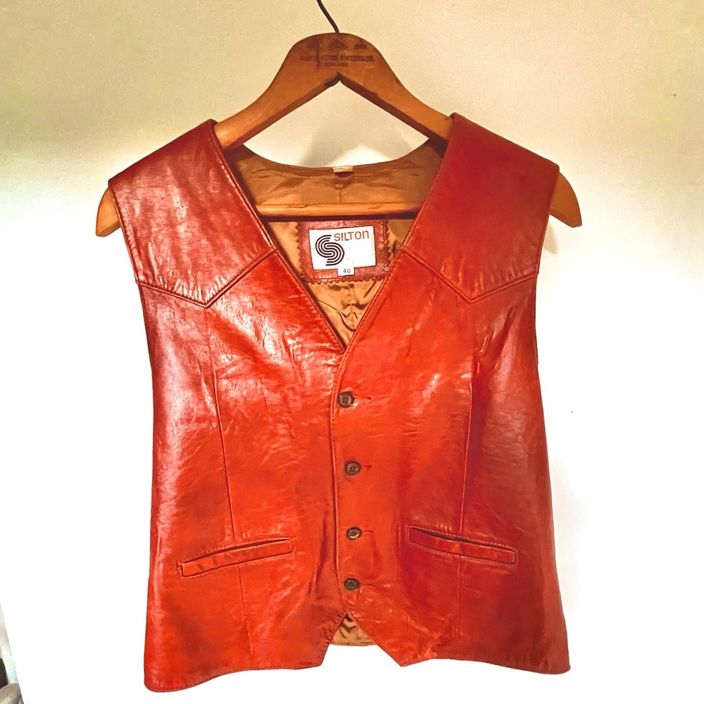 Genuine Leather Silton Vest